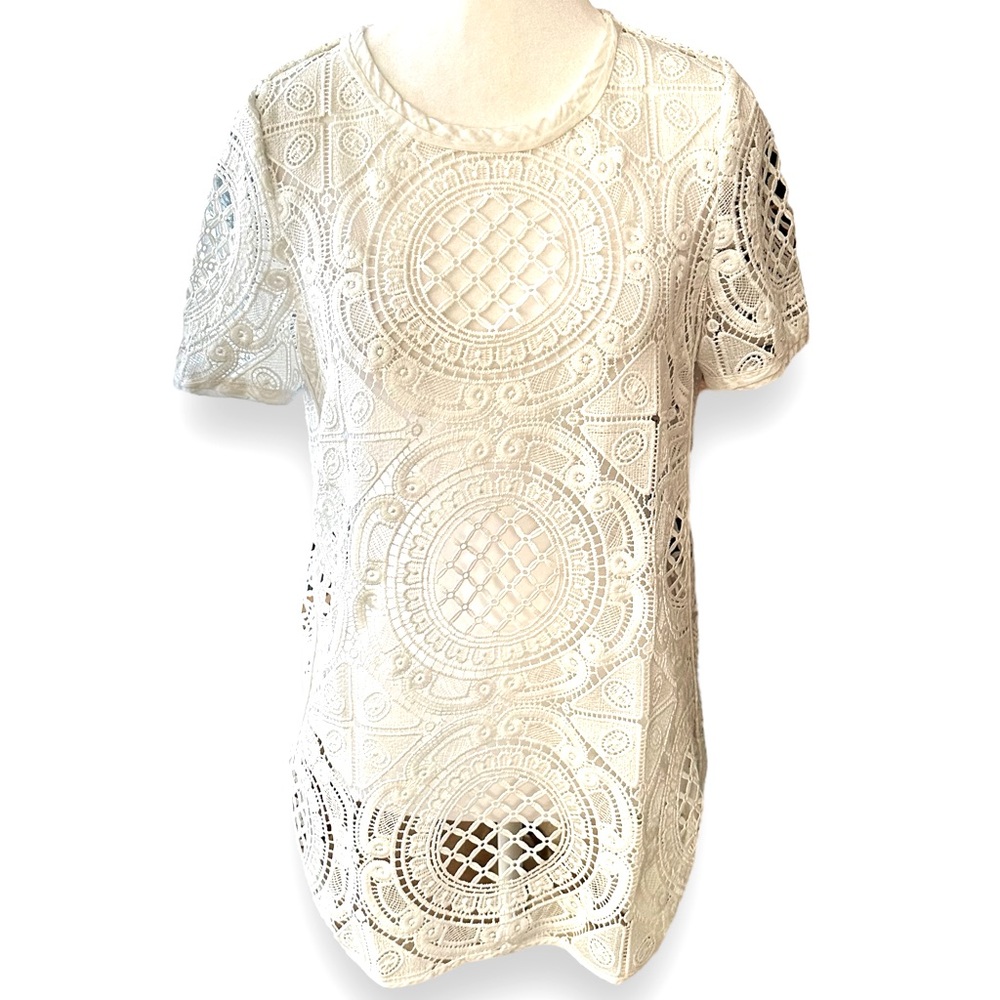 ✨NWOT✨Sundance Lace Top Size Extra Small Never Worn